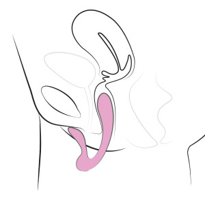 Вібратор Adrien Lastic G-wave вагінально-кліторальний, 2 мотори, універсальний. Photo 2