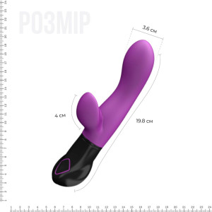 Вібратор-кролик Adrien Lastic Gaia. Photo 2