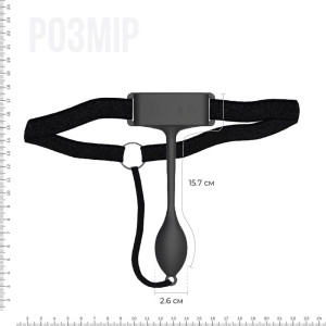 Вібратор-трусики Adrien Lastic Pan-T Vibe із пультом ДУ. Photo 2