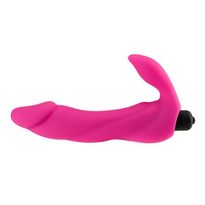 Вібратор вагінально-кліторальний Alive Bifun, фалоімітатор зі стимулятором клітора. Photo 2