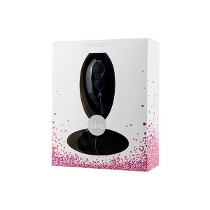 Віброяйце Alive Magic Egg 2.0 Black із пультом ДУ. Photo 2