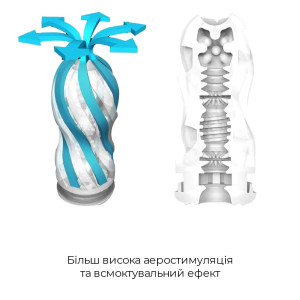 Мастурбатор Tenga Air-Tech VC Regular, более высокая аэростимуляция и всасывающий эффект. Photo 3