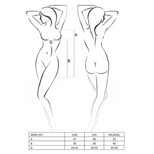 Костюм медсестри AKKIE SET white L/XL - Passion, сорочка, трусики, шапочка. Photo 2