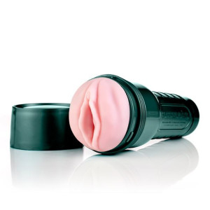 Мастурбатор з вібрацією Fleshlight Vibro Pink Lady Touch, три віброкулі, стимулювальний рельєф. Photo 2