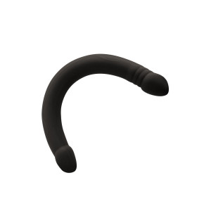 Фалоімітатор двосторонній Dorcel Real Double Do Black, діаметр 4 см, довжина 42 см. Photo 3