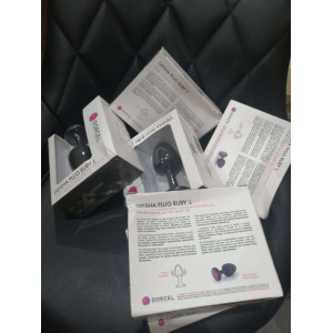 Анальна пробка Dorcel Geisha Plug Ruby L (м'ята упаковка!!!). Photo 2