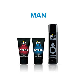Гель для пеніса стимулювальний pjur MAN Steel Gel 50 ml з екстрактом паприки та ментолом. Photo 3