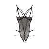 Розпродаж!!! Боді монокіні з відкритими грудями VALERY BODY black XXL/XXXL - Passion Exclusive