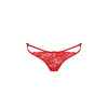 Трусики на зав'язочках з боків WARDA THONG red L/XL - Passion Exclusive