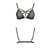 Бюстгальтер-стрепи MEGGY BRA black S/M - Passion Exclusive