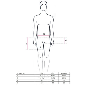 Розпродаж!!! Чоловічі шорти з фіолетовим гульфіком Passion 009 THONG violet L/XL. Photo 3