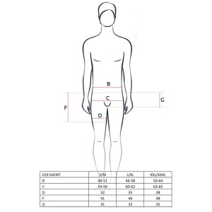 Розпродаж!!! Чоловічий еротичний костюм офіціанта Passion 019 SHORT red L/XL, шорти і метелик. Photo 2