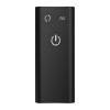Массажер простаты Nexus Revo Stealth с вращающейся головкой и пультом ДУ, макс диаметр 3,2см
