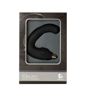 Вібромасажер простати Rocks Off Rude-Boy Black, масаж промежини, макс. діаметр 2,5 см. Photo 2