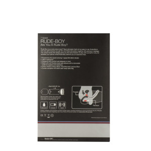 Вібромасажер простати Rocks Off Rude-Boy Black, масаж промежини, макс. діаметр 2,5 см. Photo 3