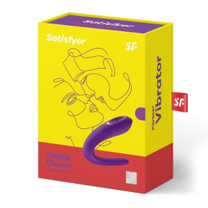 Вібратор для пар Satisfyer Double Classic з одним моторчиком. Photo 3