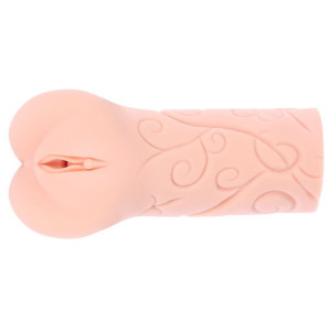 Мастурбатор-вагіна двошаровий Kokos Tattoo Double Layer. Photo 3