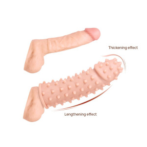 Насадка на член Kokos Extreme Sleeve ES.03 розмір M, потовщувальна, стимулюючий рельєф. Photo 2