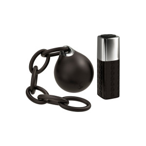 Мощное виброяйцо Rocks Off Ball & Chain с пультом ДУ