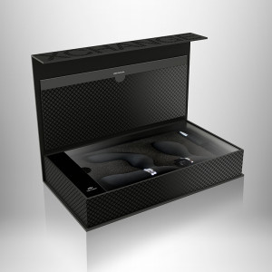 Преміумнабір для чоловіків 2в1 Rocks Off Fuzion Xchange з пультом ДК (масажер та вібропробка). Photo 2