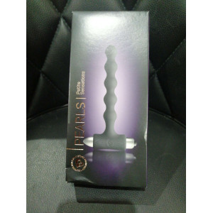 Анальний вібратор Rocks Off Petite Sensations — Pearls Black (мятая упаковка!!!). Photo 2