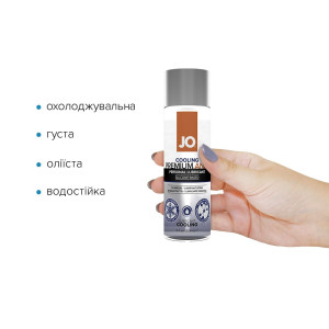 Розпродаж!!! Змазка на силіконовій основі System JO ANAL PREMIUM — COOLING (60 мл) (термін 03.2025). Photo 2