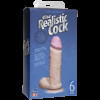 Фалоімітатор Doc Johnson The Realistic Cock 6 inch White – ULTRASKYN, Vack-U-Lock (м'ята упаковка!)