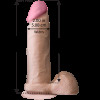Фалоімітатор Doc Johnson The Realistic Cock 8 inch White - ULTRASKYN, Vack-U-Lock, діаметр 5,1 см