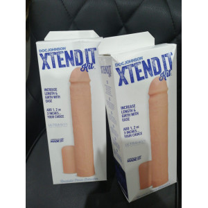 Насадка на член Doc Johnson Xtend It Kit White (м'ята упаковка!!!). Photo 2