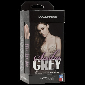 Мастурбатор-вагіна Doc Johnson Sasha Grey - Ultraskyn Cream Pie Pocket. Photo 2