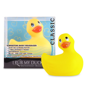 Вібромасажер качечка I Rub My Duckie - Classic Yellow v2.0, скромняжка. Photo 2