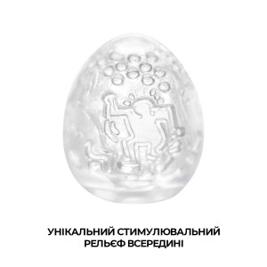 Набір мастурбаторів-яєць Tenga Keith Haring Egg Dance (6 яєць). Photo 3