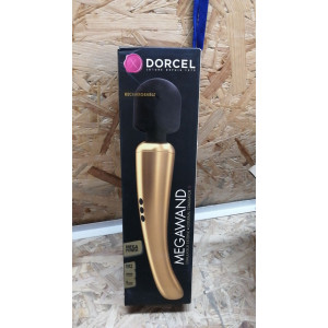 Потужний вібромасажер Dorcel Megawand Gold (м'ята упаковка!!!). Photo 2