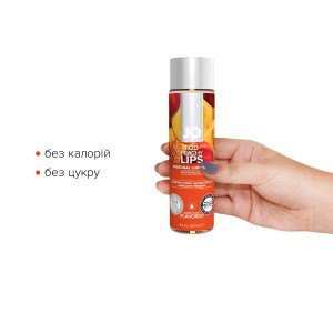 Розпродаж!!! Змазка на водній основі System JO H2O — Peachy Lips (120 мл) (термін до 01.03.2025). Photo 2