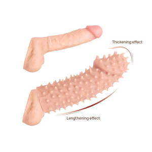 Насадка на член Kokos Extreme Sleeve ES.07 розмір M, потовщувальна, стимуляція точки G. Photo 2