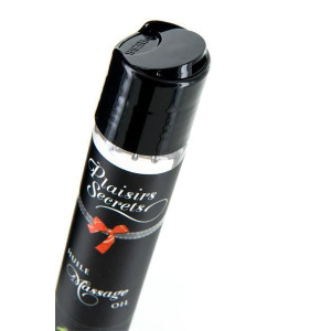 Масажна олія Plaisirs Secrets Vanilla (59 мл) з афродизіаками, їстівна, подарункове паковання. Photo 2