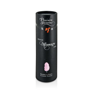 Масажна олія Plaisirs secrets Candy Floss (59 мл) з афродизіаками, їстівна, подарункове паковання. Photo 3
