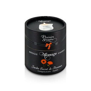 Распродажа!!! Массажная свеча Plaisirs Secrets Poppy 80 мл (срок 01.2026). Photo 3