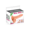 Фалоімітатор Real Body — Real Mike Flesh, TPE, діаметр 3,8 см