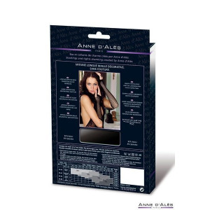 Мітенки сітка Anne De Ales Black. Photo 3