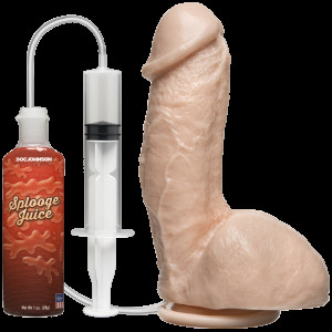 Фалоімітатор, що кінчає Doc Johnson The Amazing Squirting Realistic Cock, ПВХ, діаметр 5,1см