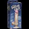 Фалоімітатор Doc Johnson The Realistic Cock 8 inch ULTRASKYN, діаметр 5,1 см, плавне регулювання