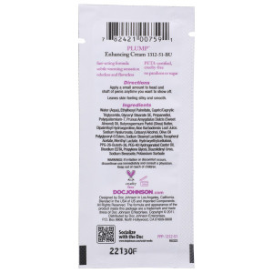 Крем для збільшення члена Doc Johnson Plump - Enhancing Cream For Men (7 г). Photo 2