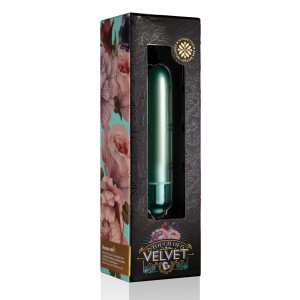 Віброкуля Rocks Off RO-90mm Touch of Velvet Aqua Lily матова. Photo 2