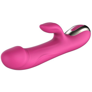 Вібратор-пульсатор Leten Automatical Thrusting Vibrator з підігрівом, що перезаряджається, 10 режимі. Photo 3