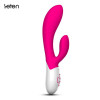 Вібратор кролик Leten Sara зі здвоєним кліторальним стимулятором, 3 мотори