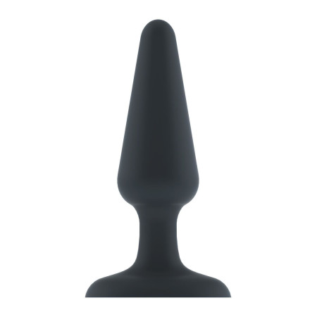 Анальная пробка с вибрацией Dorcel Best Vibe Plug M, макс. диаметр 4,1см, soft-touch силикон