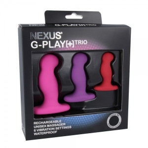 Набір вібромасажерів простати Nexus G-Play Trio Plus, макс діаметр 2,3-3,0-3,5 см, для новачків. Photo 2