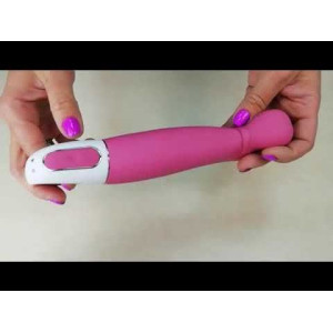 Потужний вібратор Satisfyer Vibes Petting Hippo з гнучким стовбуром, літій силікон, 12 режимів. Photo 3