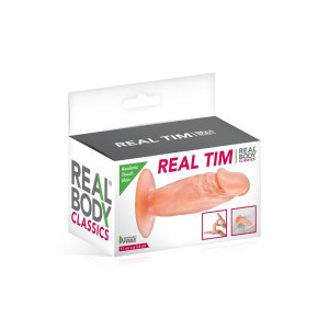 Фалоімітатор Real Body — Real Tim Flash, TPE, діаметр 3,4 см. Photo 3